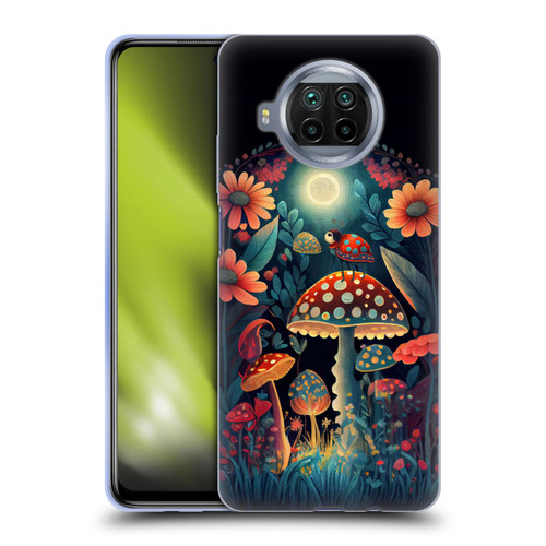 JK Stewart Graphics Ladybug On Mushroom Soft Gel Case for Xiaomi Mi 10T Lite 5G
