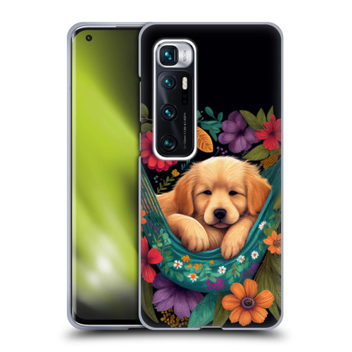 JK Stewart Graphics Golden Retriever In Hammock Soft Gel Case for Xiaomi Mi 10 Ultra 5G