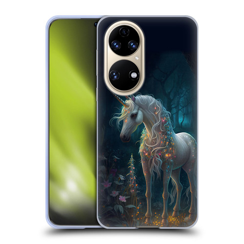 JK Stewart Key Art Unicorn Soft Gel Case for Huawei P50