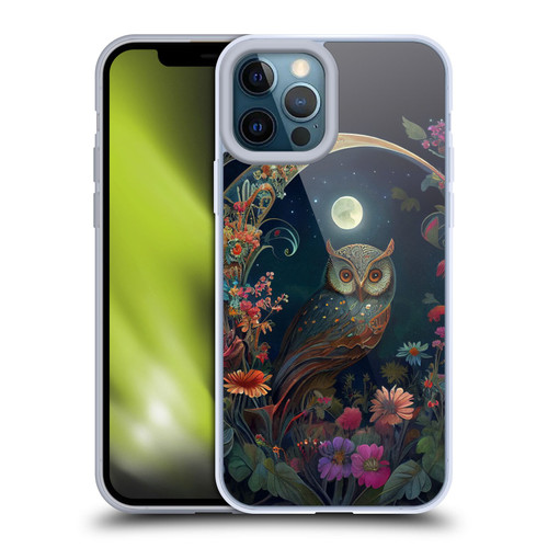 JK Stewart Key Art Owl Soft Gel Case for Apple iPhone 12 Pro Max