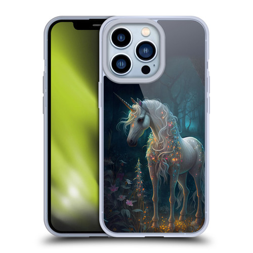 JK Stewart Key Art Unicorn Soft Gel Case for Apple iPhone 13 Pro