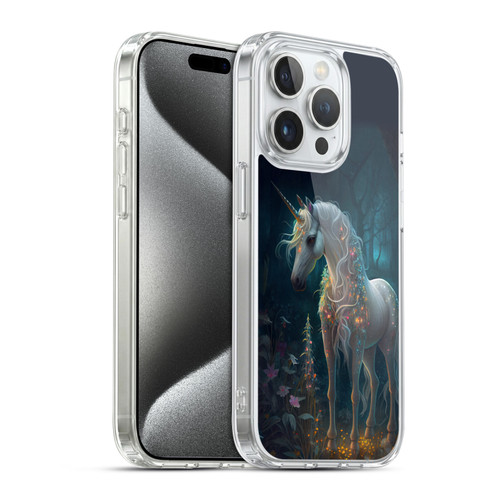 JK Stewart Key Art Unicorn Soft Gel Case for Apple iPhone 15 Pro & MagSafe