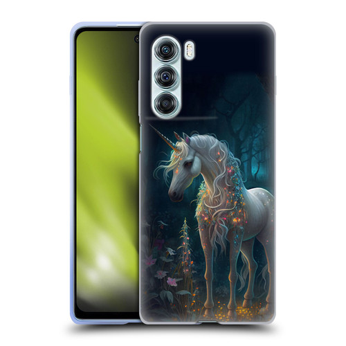 JK Stewart Key Art Unicorn Soft Gel Case for Motorola Edge S30 / Moto G200 5G