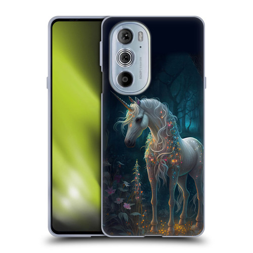 JK Stewart Key Art Unicorn Soft Gel Case for Motorola Edge X30