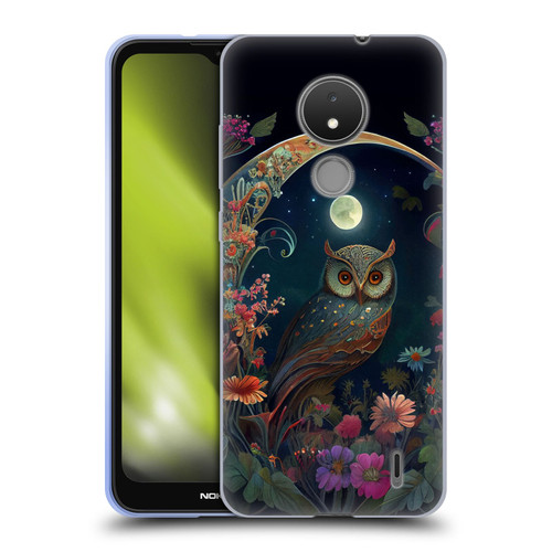 JK Stewart Key Art Owl Soft Gel Case for Nokia C21