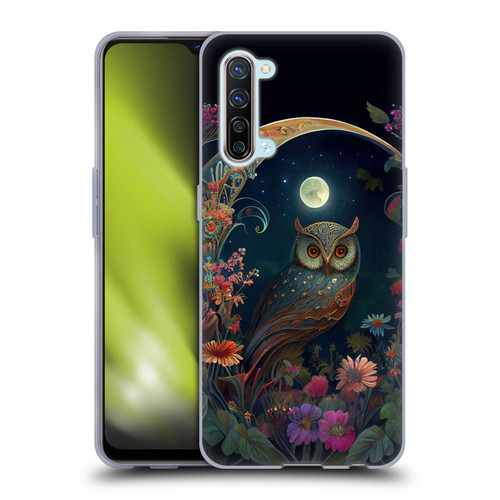 JK Stewart Key Art Owl Soft Gel Case for OPPO Find X2 Lite 5G