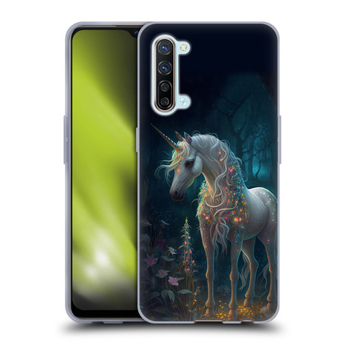 JK Stewart Key Art Unicorn Soft Gel Case for OPPO Find X2 Lite 5G