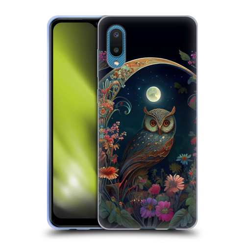 JK Stewart Key Art Owl Soft Gel Case for Samsung Galaxy A02/M02 (2021)