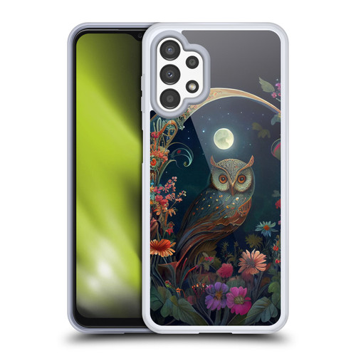 JK Stewart Key Art Owl Soft Gel Case for Samsung Galaxy A13 (2022)