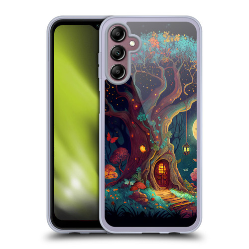 JK Stewart Key Art Tree With Small Door In Trunk Soft Gel Case for Samsung Galaxy A14 5G