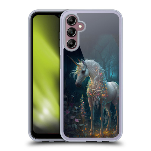 JK Stewart Key Art Unicorn Soft Gel Case for Samsung Galaxy A14 5G