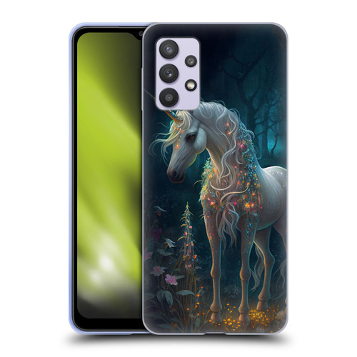JK Stewart Key Art Unicorn Soft Gel Case for Samsung Galaxy A32 5G / M32 5G (2021)