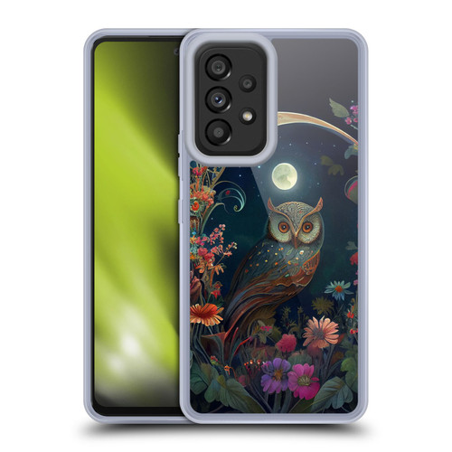 JK Stewart Key Art Owl Soft Gel Case for Samsung Galaxy A53 5G (2022)