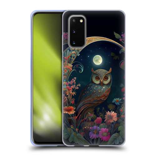 JK Stewart Key Art Owl Soft Gel Case for Samsung Galaxy S20 / S20 5G