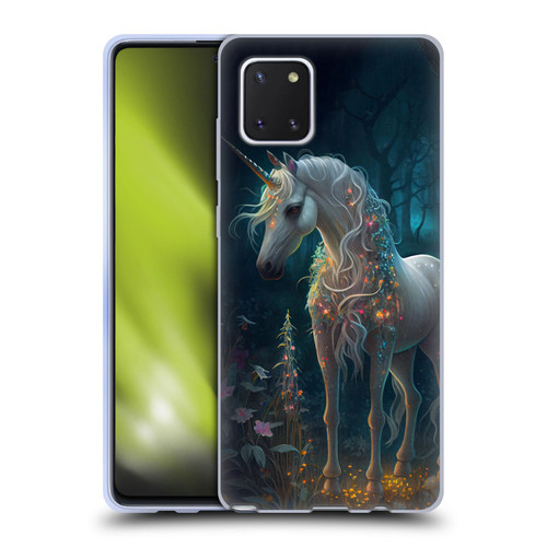 JK Stewart Key Art Unicorn Soft Gel Case for Samsung Galaxy Note10 Lite