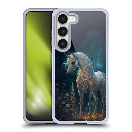 JK Stewart Key Art Unicorn Soft Gel Case for Samsung Galaxy S23 5G