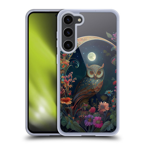 JK Stewart Key Art Owl Soft Gel Case for Samsung Galaxy S23+ 5G