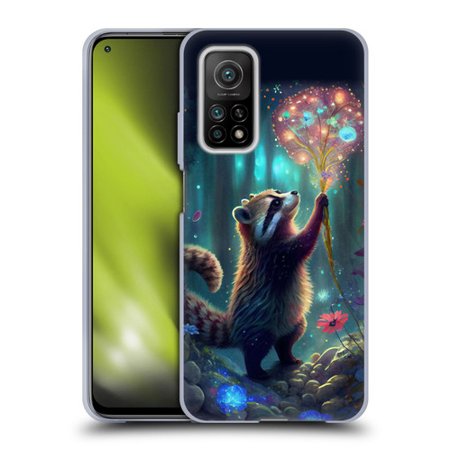 JK Stewart Key Art Raccoon Soft Gel Case for Xiaomi Mi 10T 5G
