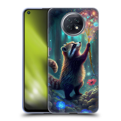 JK Stewart Key Art Raccoon Soft Gel Case for Xiaomi Redmi Note 9T 5G