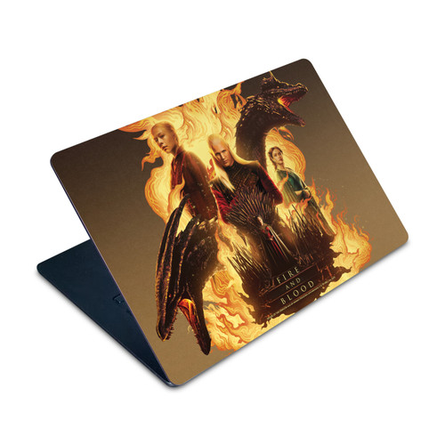 House Of The Dragon: Television Series Sigils And Characters Fire And Blood Vinyl Sticker Skin Decal Cover for Apple MacBook Air 15" M2 2023 