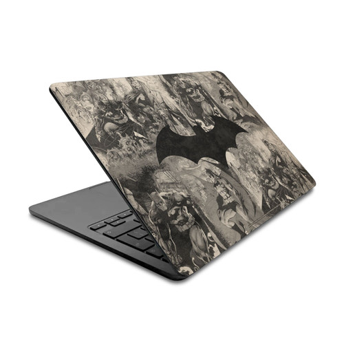 Batman DC Comics Logos And Comic Book Collage Distressed Vinyl Sticker Skin Decal Cover for Apple MacBook Air 13.6" A2681 (2022)