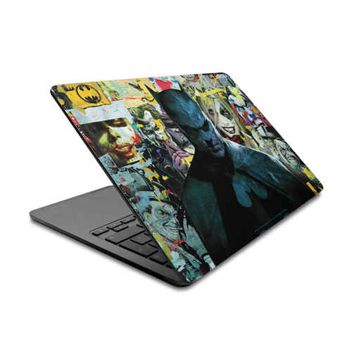 Batman DC Comics Logos And Comic Book Torn Collage Vinyl Sticker Skin Decal Cover for Apple MacBook Air 13.6" A2681 (2022)