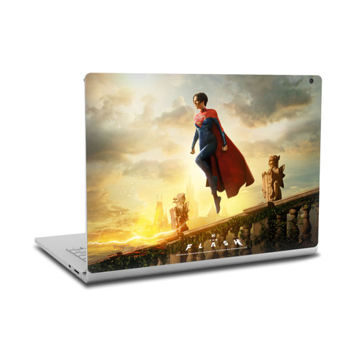 The Flash 2023 Graphic Art Supergirl Vinyl Sticker Skin Decal Cover for Microsoft Surface Book 2