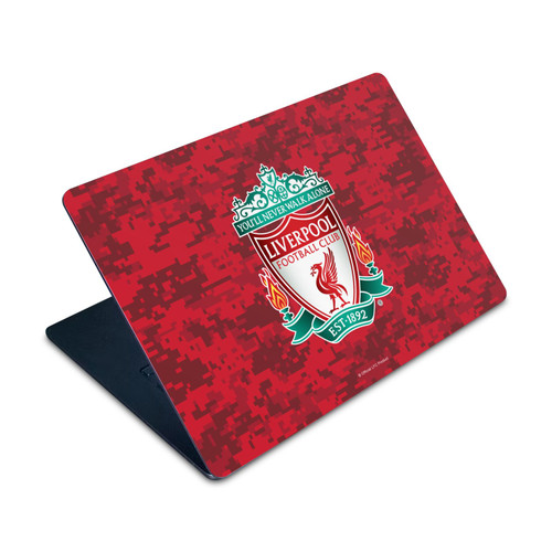 Liverpool Football Club Art Crest Red Mosaic Vinyl Sticker Skin Decal Cover for Apple MacBook Air 15" M2 2023 