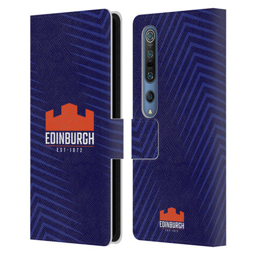 Edinburgh Rugby Graphic Art Blue Logo Leather Book Wallet Case Cover For Xiaomi Mi 10 5G / Mi 10 Pro 5G