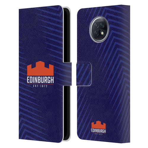 Edinburgh Rugby Graphic Art Blue Logo Leather Book Wallet Case Cover For Xiaomi Redmi Note 9T 5G