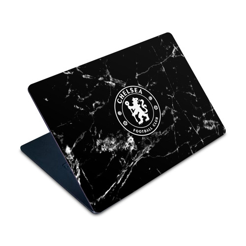 Chelsea Football Club Art Black Marble Vinyl Sticker Skin Decal Cover for Apple MacBook Air 15" M2 2023 