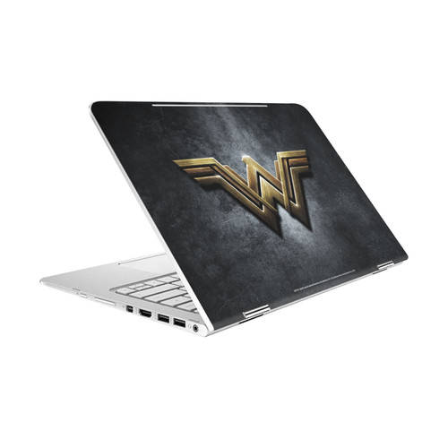 Justice League Movie Logo And Character Art Wonder Woman Vinyl Sticker Skin Decal Cover for HP Spectre Pro X360 G2