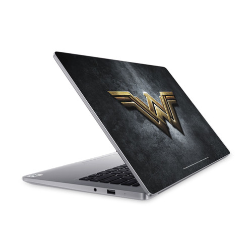 Justice League Movie Logo And Character Art Wonder Woman Vinyl Sticker Skin Decal Cover for Xiaomi Mi NoteBook 14 (2020)