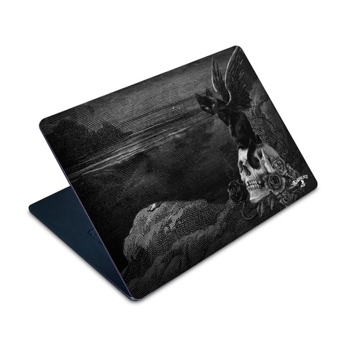 Alchemy Gothic Dark Nine Lives Of Poe Skull Cat Vinyl Sticker Skin Decal Cover for Apple MacBook Air 15" M2/A3448 2023/2026