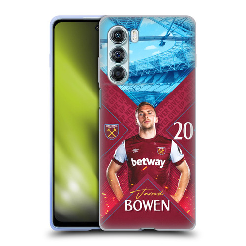 West Ham United FC 2023/24 First Team Jarrod Bowen Soft Gel Case for Motorola Edge S30 / Moto G200 5G