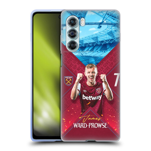 West Ham United FC 2023/24 First Team James Ward-Prowse Soft Gel Case for Motorola Edge S30 / Moto G200 5G