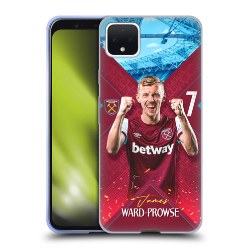 West Ham United FC 2023/24 First Team James Ward-Prowse Soft Gel Case for Google Pixel 4 XL