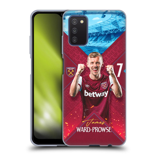 West Ham United FC 2023/24 First Team James Ward-Prowse Soft Gel Case for Samsung Galaxy A03s (2021)