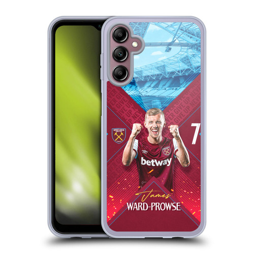 West Ham United FC 2023/24 First Team James Ward-Prowse Soft Gel Case for Samsung Galaxy A14 5G