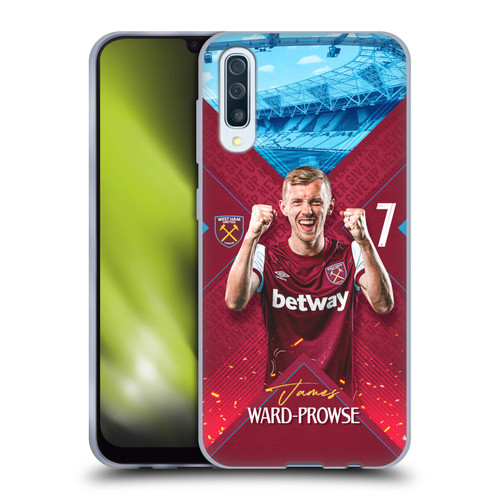 West Ham United FC 2023/24 First Team James Ward-Prowse Soft Gel Case for Samsung Galaxy A50/A30s (2019)