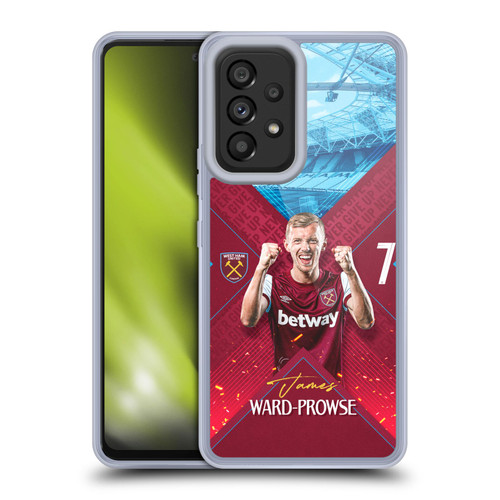 West Ham United FC 2023/24 First Team James Ward-Prowse Soft Gel Case for Samsung Galaxy A53 5G (2022)