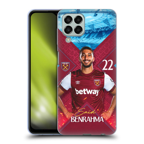West Ham United FC 2023/24 First Team Saïd Benrahma Soft Gel Case for Samsung Galaxy M33 (2022)