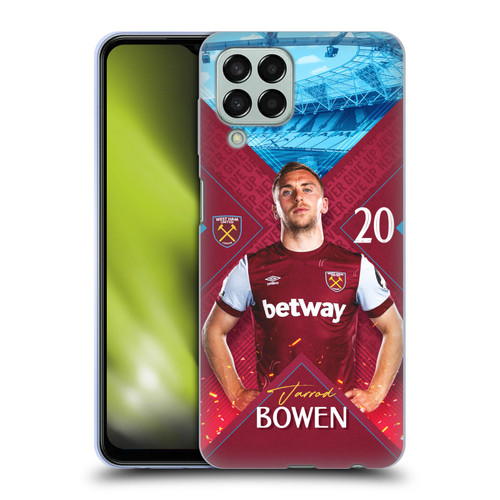 West Ham United FC 2023/24 First Team Jarrod Bowen Soft Gel Case for Samsung Galaxy M33 (2022)