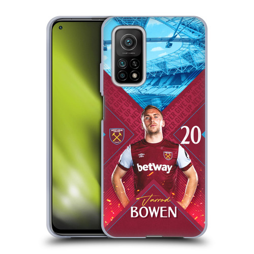 West Ham United FC 2023/24 First Team Jarrod Bowen Soft Gel Case for Xiaomi Mi 10T 5G