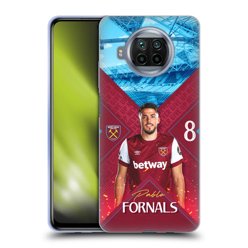 West Ham United FC 2023/24 First Team Pablo Fornals Soft Gel Case for Xiaomi Mi 10T Lite 5G