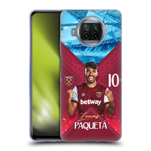 West Ham United FC 2023/24 First Team Lucas Paquetá Soft Gel Case for Xiaomi Mi 10T Lite 5G