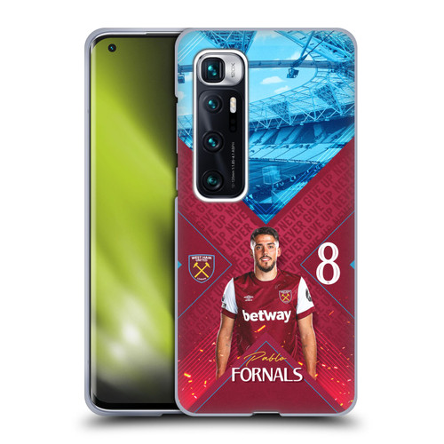 West Ham United FC 2023/24 First Team Pablo Fornals Soft Gel Case for Xiaomi Mi 10 Ultra 5G