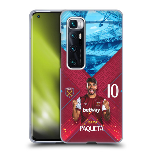 West Ham United FC 2023/24 First Team Lucas Paquetá Soft Gel Case for Xiaomi Mi 10 Ultra 5G