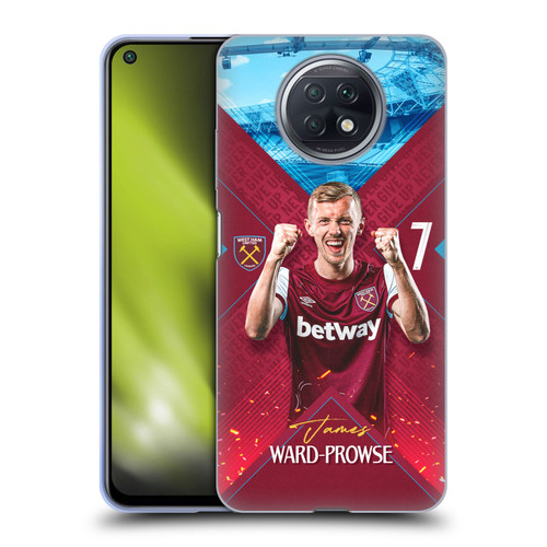 West Ham United FC 2023/24 First Team James Ward-Prowse Soft Gel Case for Xiaomi Redmi Note 9T 5G