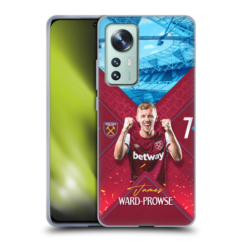 West Ham United FC 2023/24 First Team James Ward-Prowse Soft Gel Case for Xiaomi 12